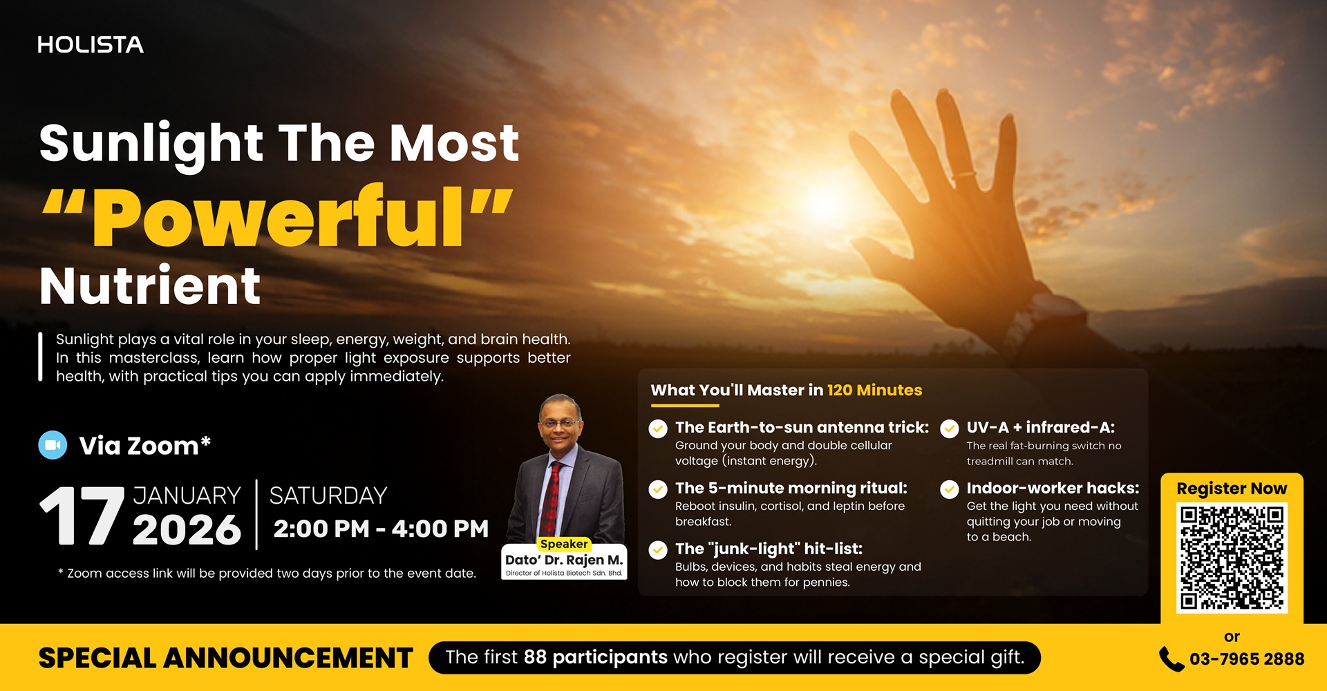 Sunlight – The Most Powerful Nutrient Webinar